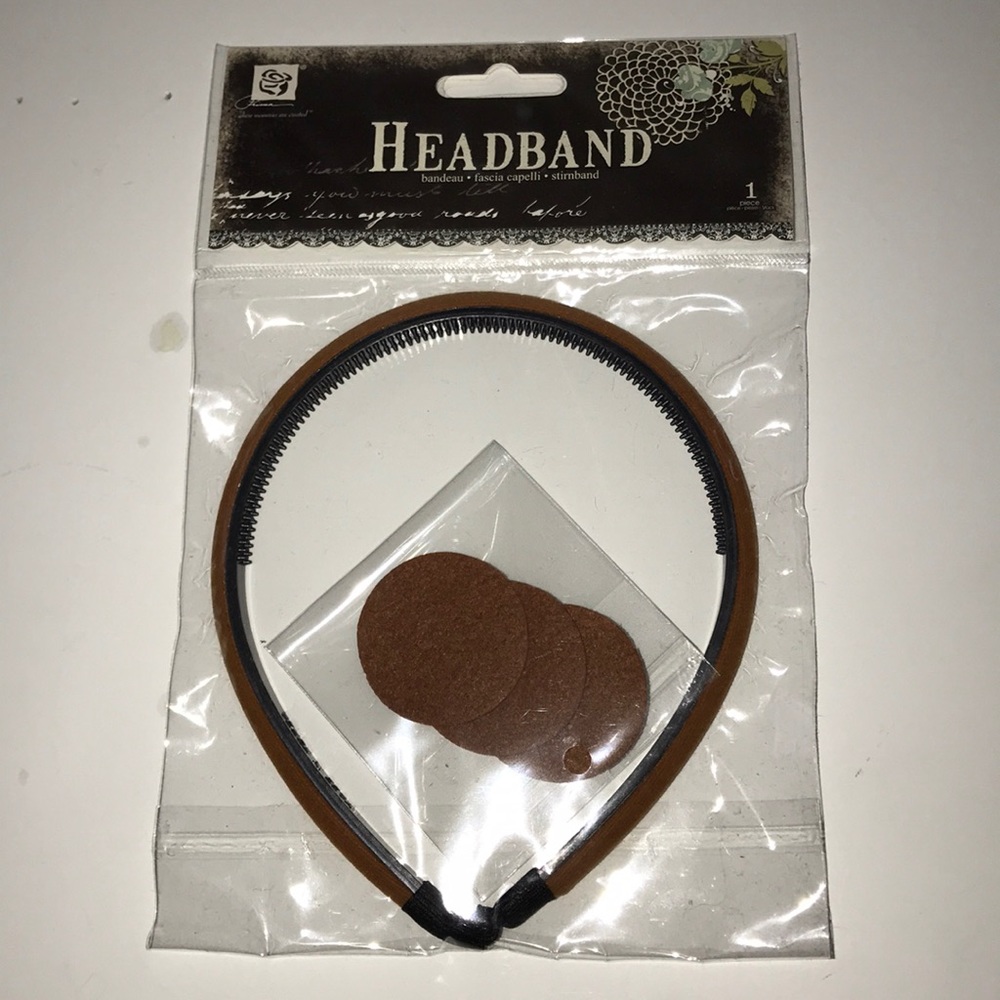 Brown Headband New!